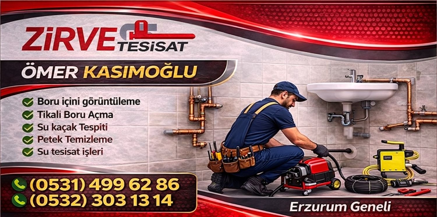 erzurum su kaçağı tespiti